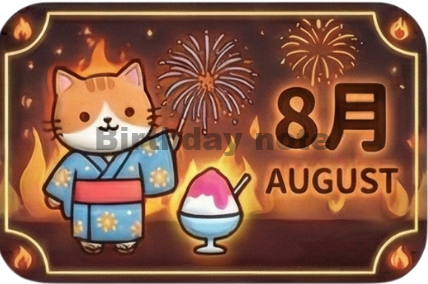 8月生まれ｜構築・完成・責任を担う人